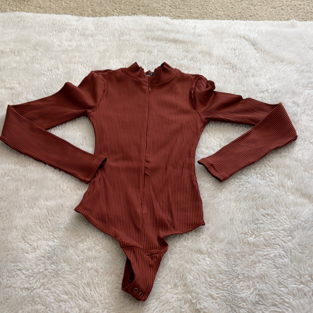 Abercrombie & Fitch Ribbed Bodysuit